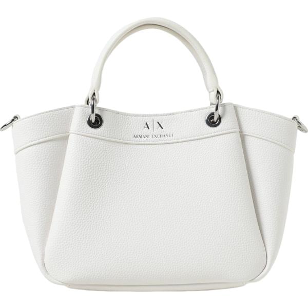 borse a mano Armani Exchange bianco