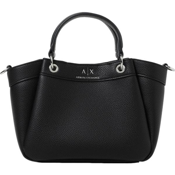 borse a mano Armani Exchange nero