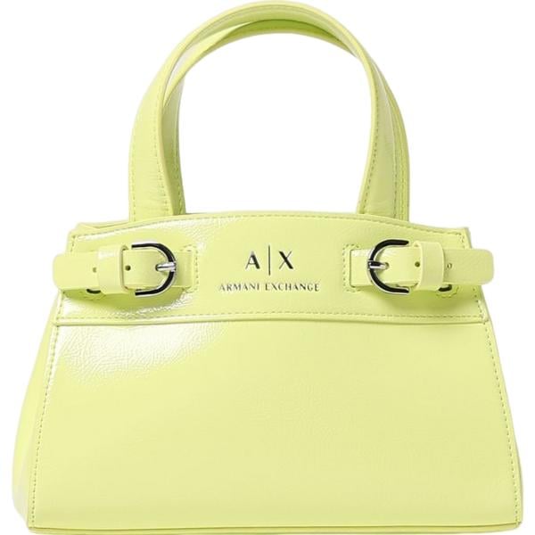 borse a spalla Armani Exchange giallo
