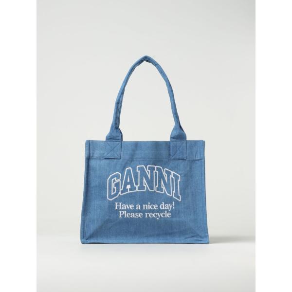 borse tote Ganni blu