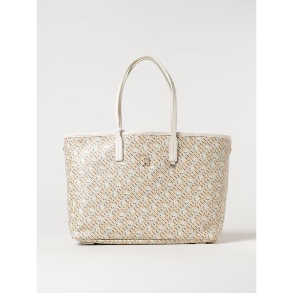 borse tote Tommy Hilfiger marrone