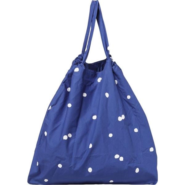 borse tote Aspesi blu a pois
