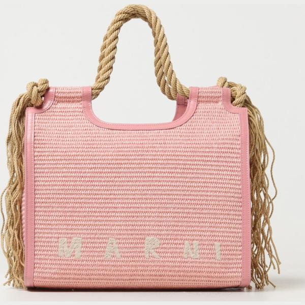 borse a mano Marni rosa