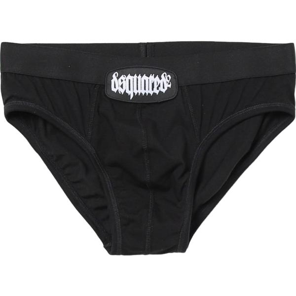 slip Dsquared2 nero