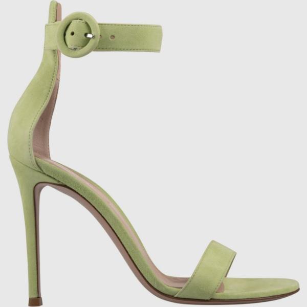 sandali in pelle Gianvito Rossi bianco