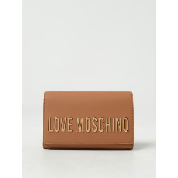 borse a tracolla Love Moschino marrone