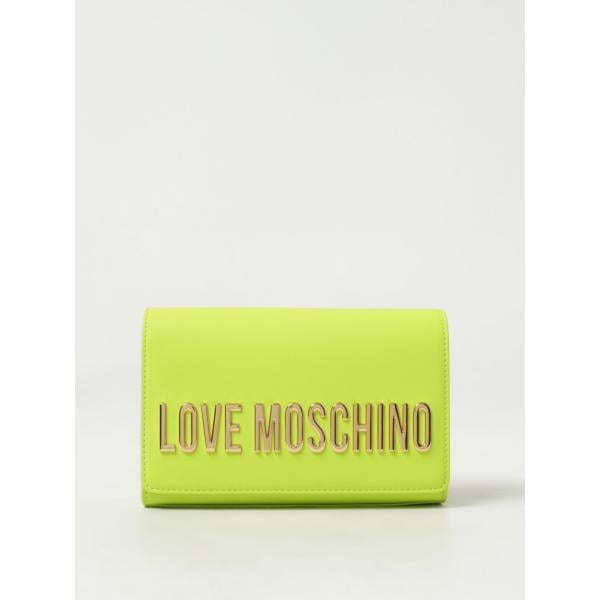 borse a tracolla Love Moschino verde