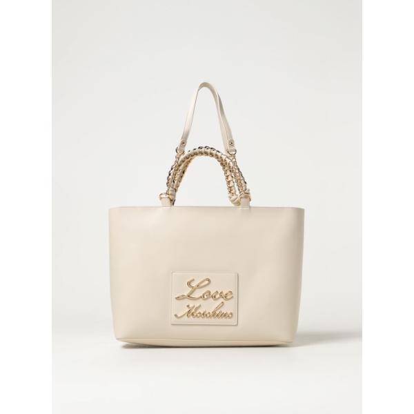 borse tote Love Moschino bianco