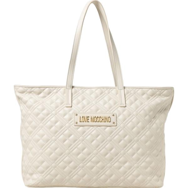 borse tote Love Moschino bianco