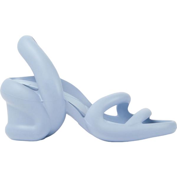 sandali col tacco Camper blu