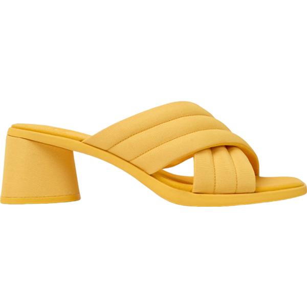 sandali in pelle Camper giallo