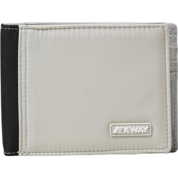portafogli K-Way grigio