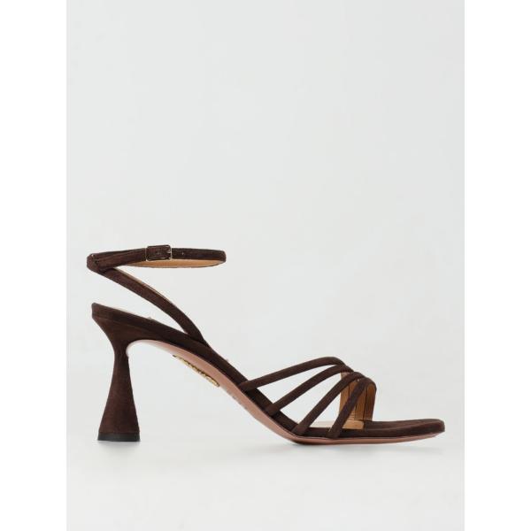 sandali col tacco Aquazzura blu
