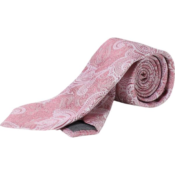 cravatte Brunello Cucinelli rosa paisley
