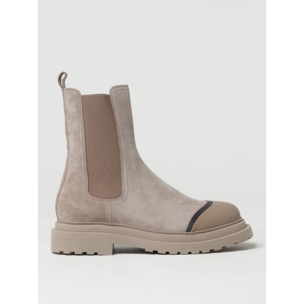 stivaletti chelsea Brunello Cucinelli marrone