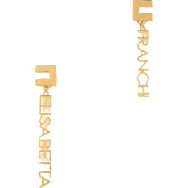 orecchini Elisabetta Franchi giallo