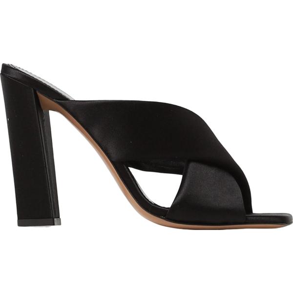 sandali in pelle Paris Texas nero