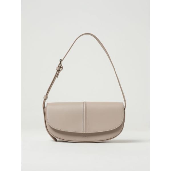 borse a spalla A.p.c. grigio