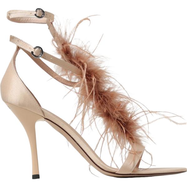 sandali col tacco Pinko marrone