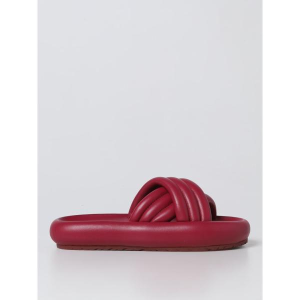 sandali in pelle Isabel Marant rosso