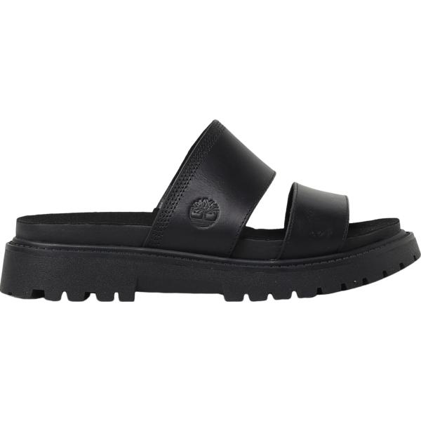 sandali in pelle Timberland nero