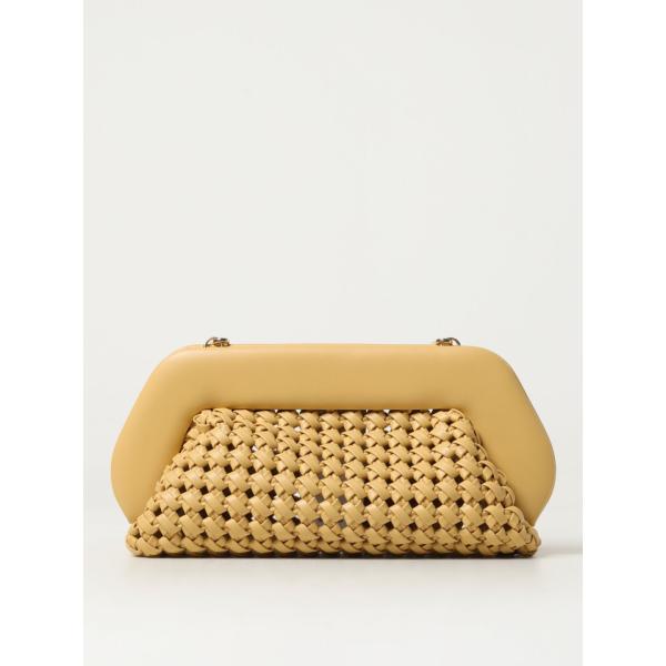 clutch Themoirè giallo
