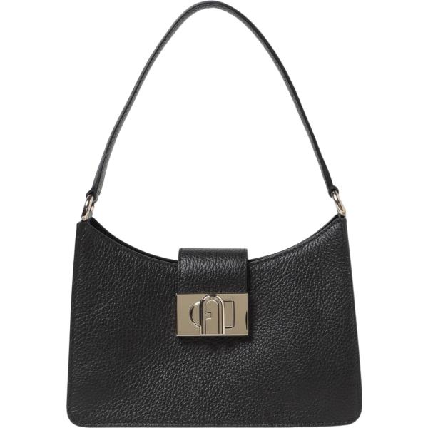 borse a spalla Furla marrone