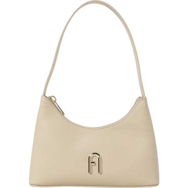 borse a spalla Furla marrone