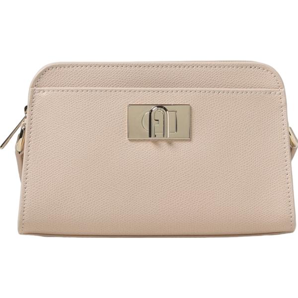 borse a spalla Furla marrone
