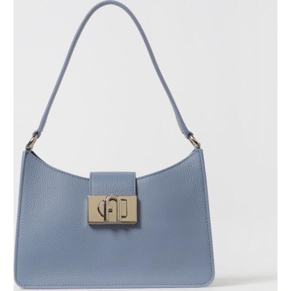 borse a spalla Furla blu