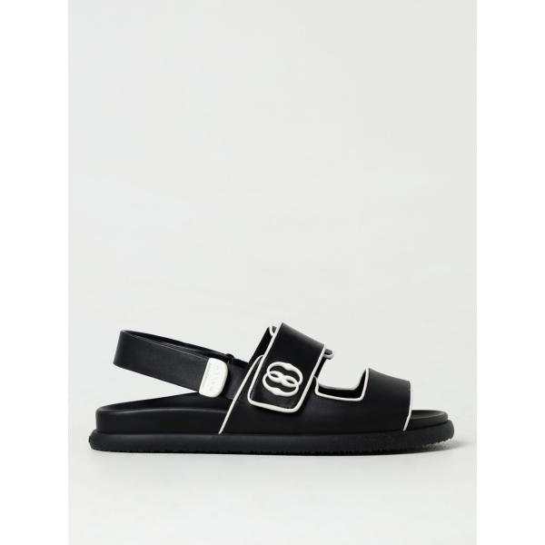 sandali in pelle Bally nero