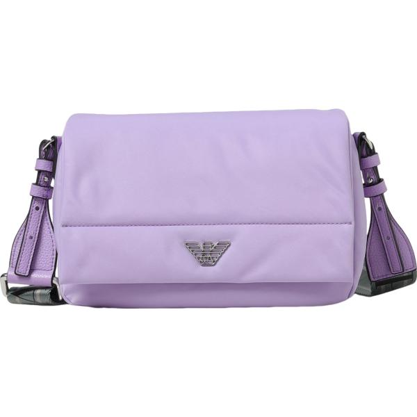 borse a spalla Emporio Armani viola