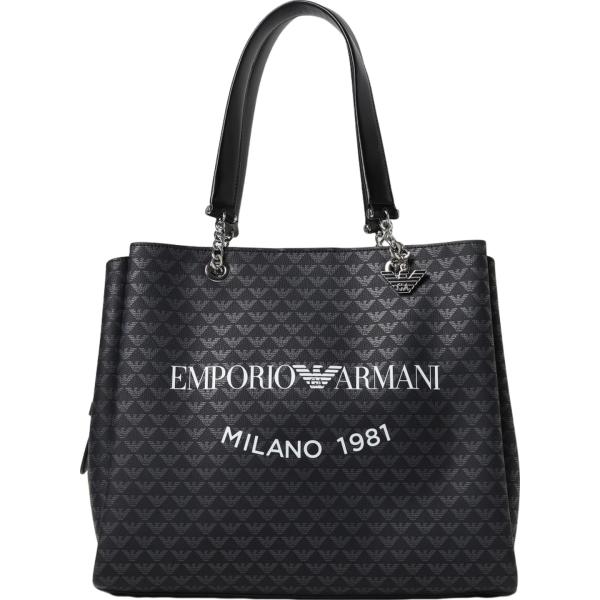 borse tote Emporio Armani nero