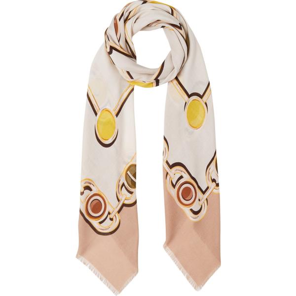 foulard Liujo bianco con stampe