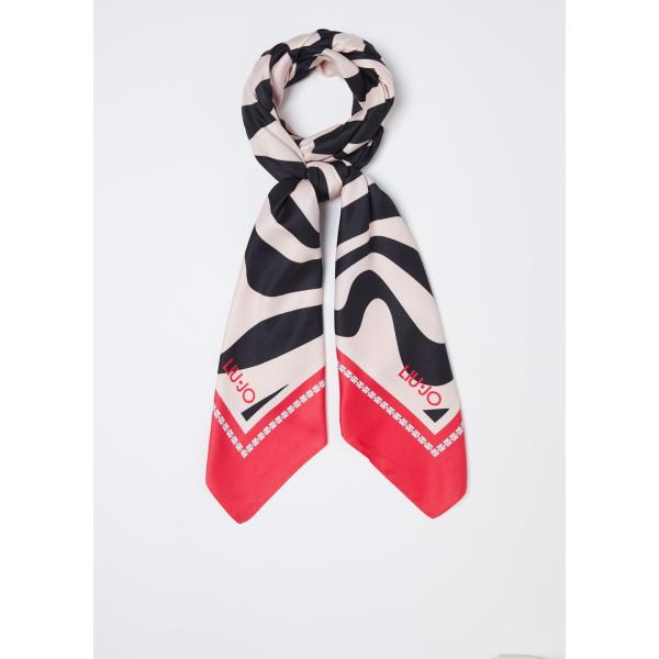 foulard Liujo multicolore animalier