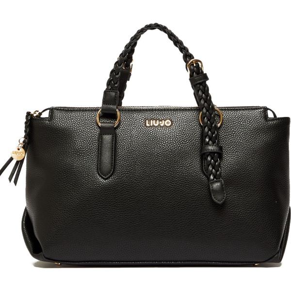 borse a mano Liujo nero animalier