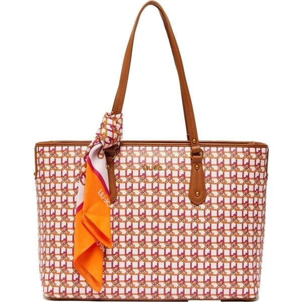 shopping bag Liujo multicolore con stampe