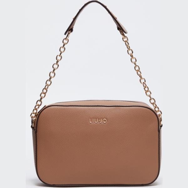 borse a tracolla Liujo marrone animalier