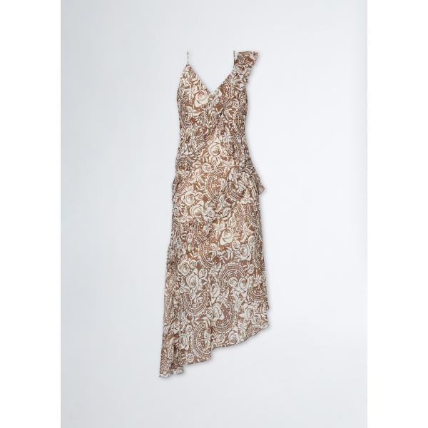 vestiti asimmetrici Liujo marrone