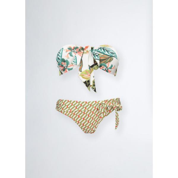 costumi Liujo bianco con stampe