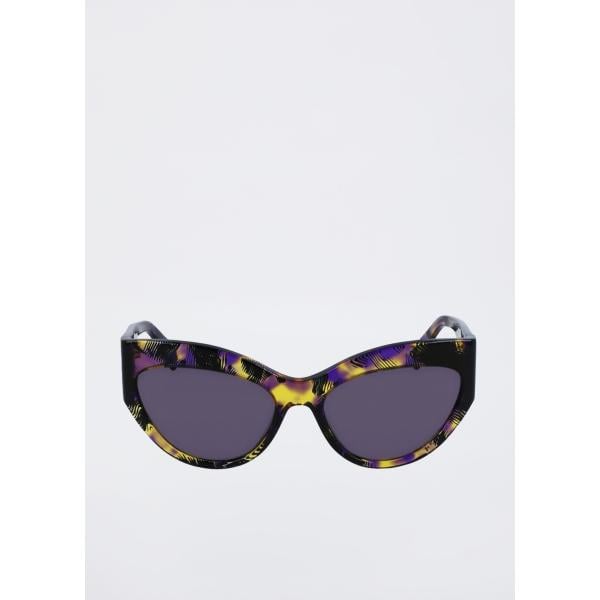 occhiali da sole Liujo bianco tinta unita