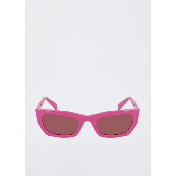 occhiali da sole Liujo bianco tinta unita