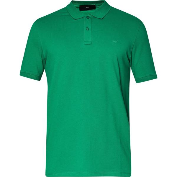 polo Liujo verde tinta unita
