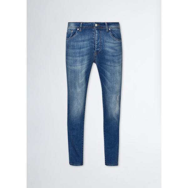 jeans strappati Liujo blu