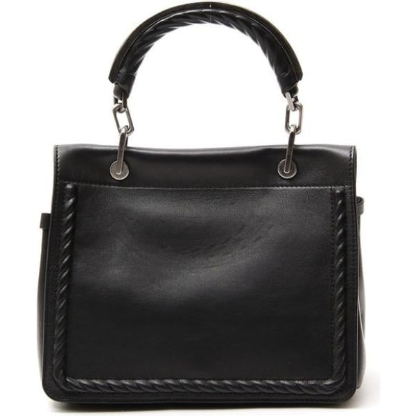Borsa a tracolla con manico interno foderato con anello e tracolla removibile Diffusione Tessile