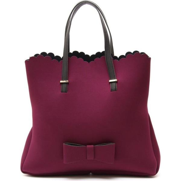 Shopping bag con fiocco e zip in tessuto tecnico Diffusione Tessile