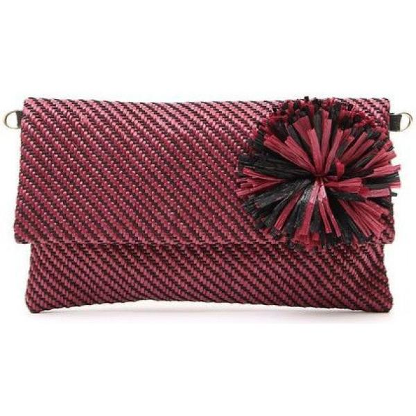 Pochette maxi in pelle sintetica Diffusione Tessile