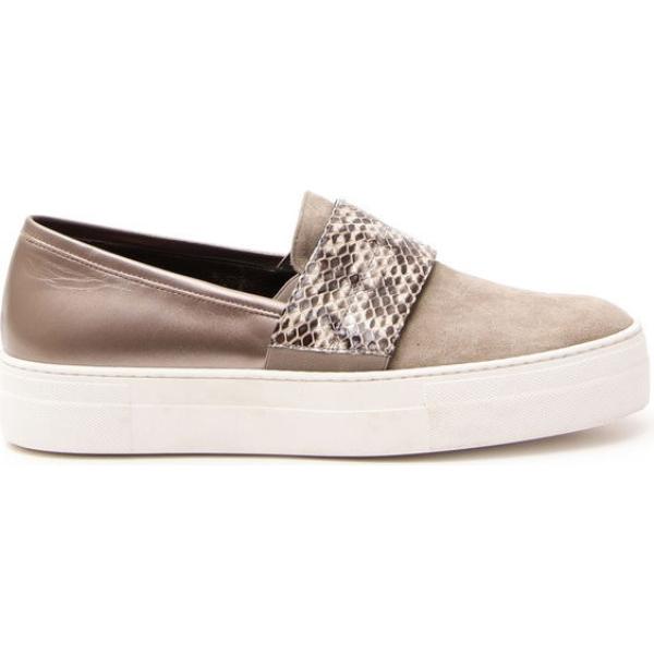 Slippers effetto laminato con fasce Diffusione Tessile