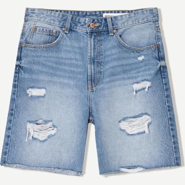 bermudas Bershka azul