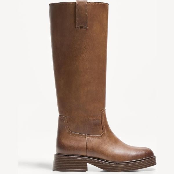 botas Bershka marrón